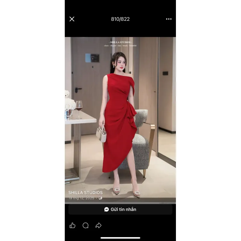 SHILLA STUDIO - VÁY ĐỎ DỰ TIỆC 785518