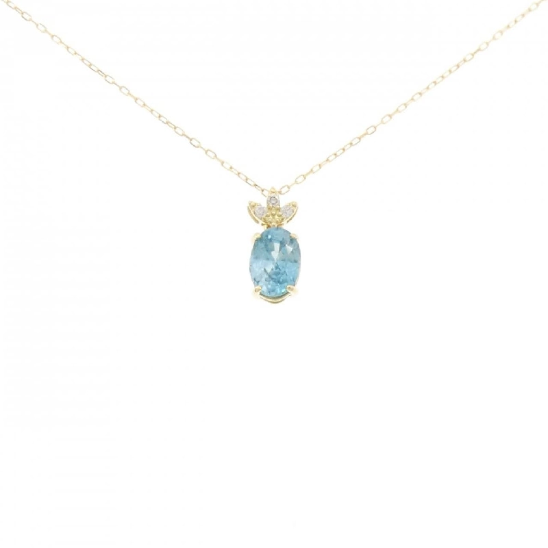 K18YG Zircon Necklace 1.13CT - Hàng hiệu Authentic 859607