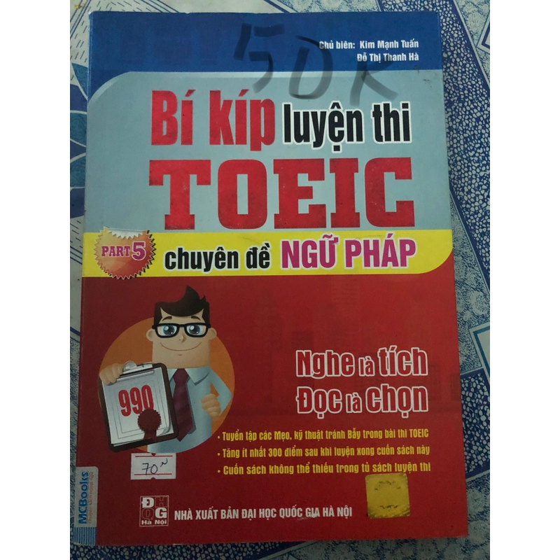 Sách ôn thi toeic . Do mình chuyển qua học tiếng Hàn 278366