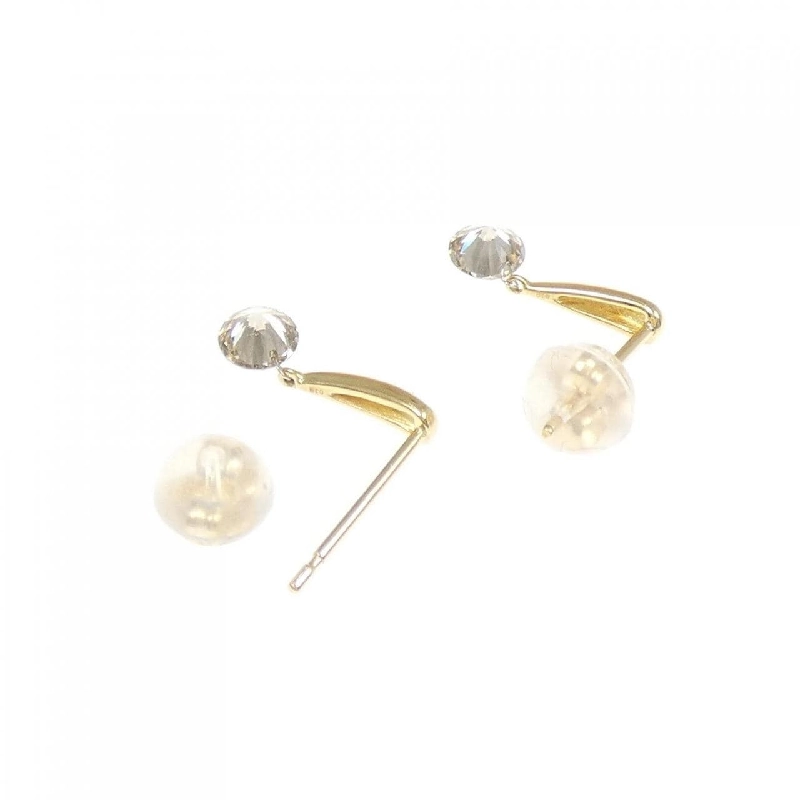 K18YG Bông tai kim cương 0.36CT - Hàng hiệu Chính hãng 869970