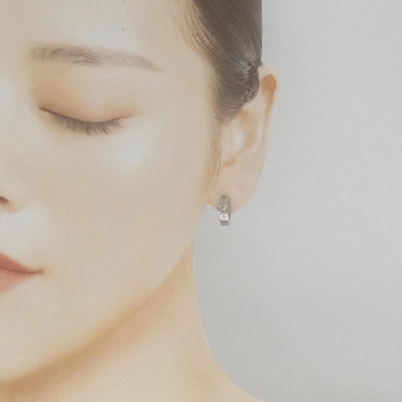 K18WG Bông tai kim cương 0.16CT - Hàng hiệu Chính hãng 872243