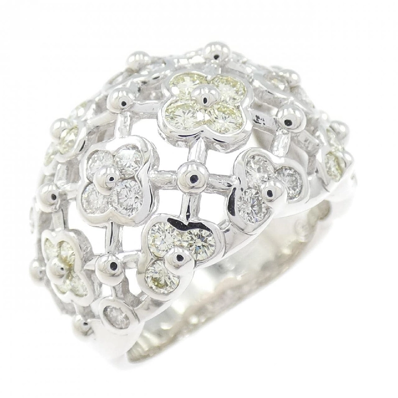 Nhẫn kim cương hoa K18WG 1.32CT - Hàng hiệu Authentic 850342