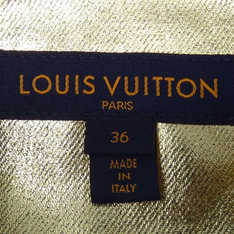 Áo khoác denim vàng LOUIS VUITTON 634164