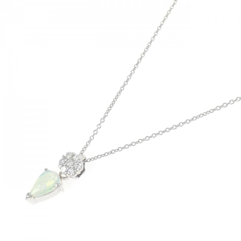 Dây chuyền hoa opal PT900/PT850 - Hàng hiệu Authentic 857210