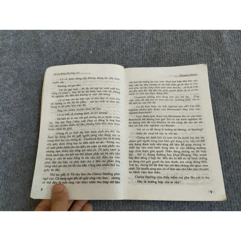 SỰ IM LẶNG CỦA BẦY CỪU - THOMAS HARRIS 574301