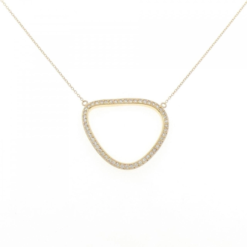 Dây chuyền kim cương 750YG 0.424CT - Hàng hiệu Authentic 860089