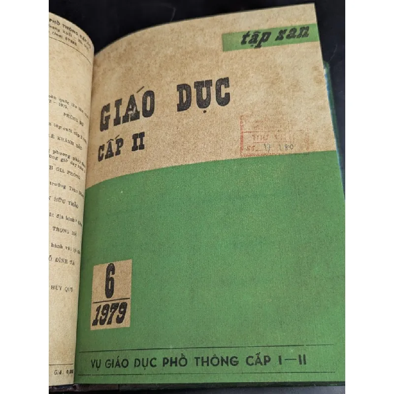 Tập san giáo dục cấp 1 + cấp 2 - các năm 1979,1980,1981 ( tổng cộng 25 số ) 590920