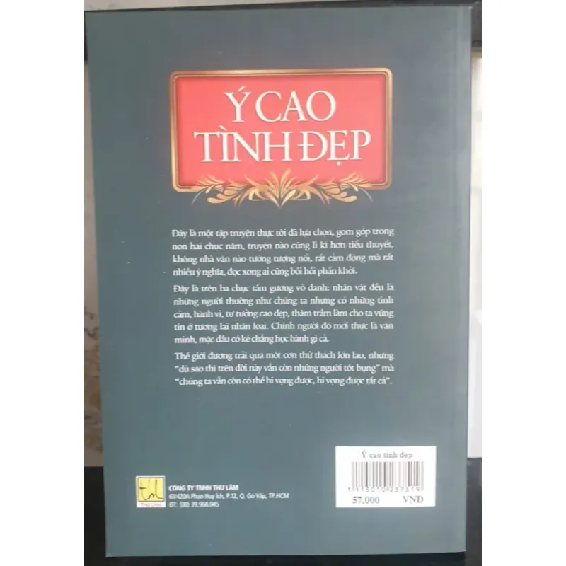 Ý Cao Tình Đẹp - Nguyễn Hiến Lê 733753