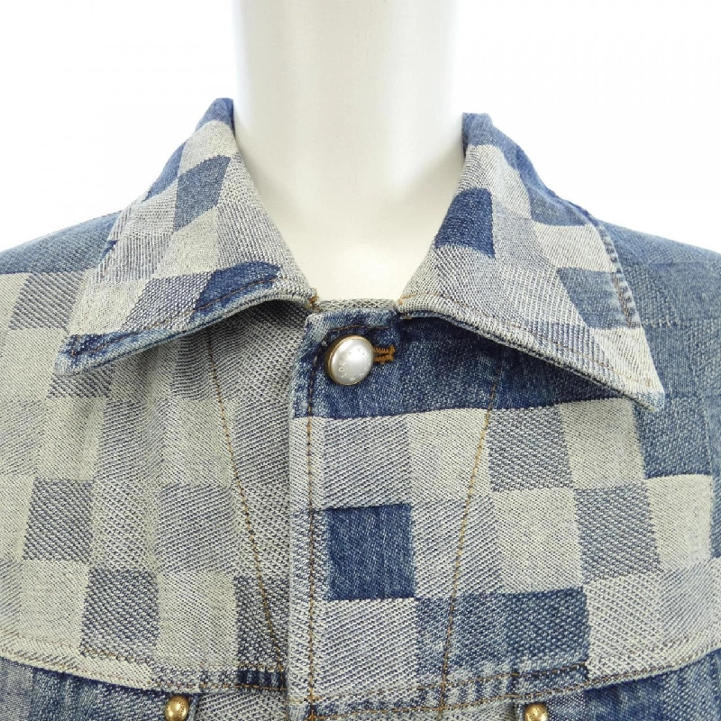 Áo khoác denim LOUIS VUITTON Damier Classic HQA76WGCO - Hàng hiệu Chính hãng 895233