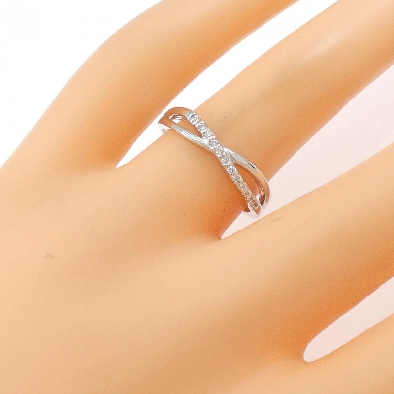 Nhẫn kim cương K10WG 0.10CT - Hàng hiệu Chính hãng 854878