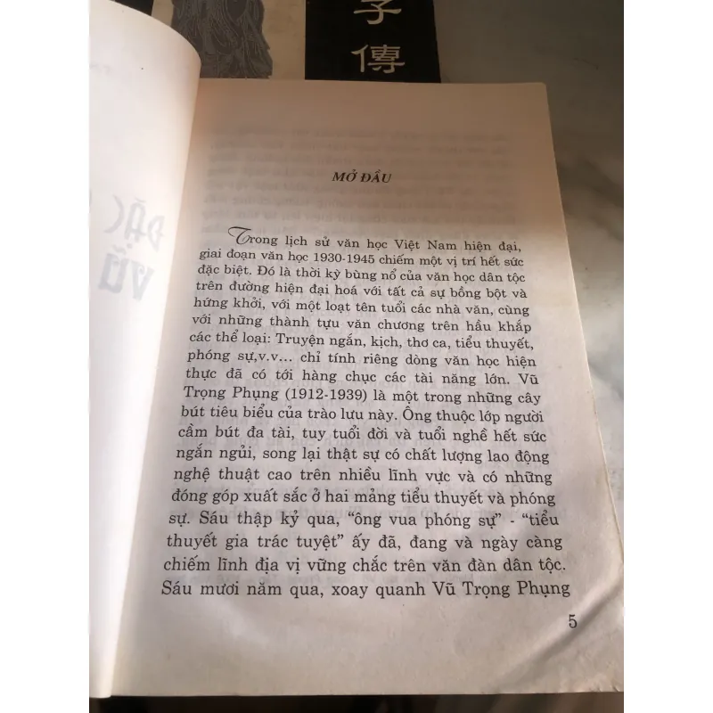 Đặc sắc văn chương Vũ Trọng Phụng - TS Trần Đăng Thao  1010104
