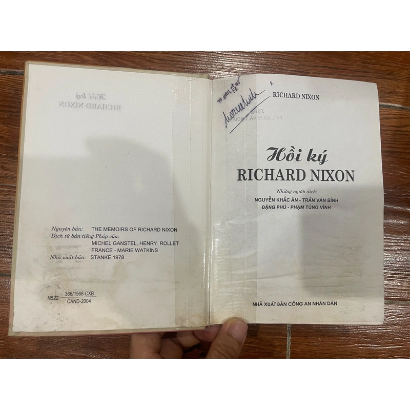 Hồi Ký RICHARD NIXON 534214