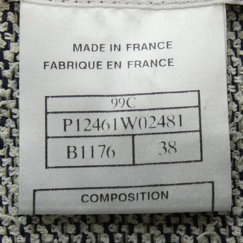 Áo khoác denim CHANEL P12461W02481 99C - Hàng hiệu Authentic 811319