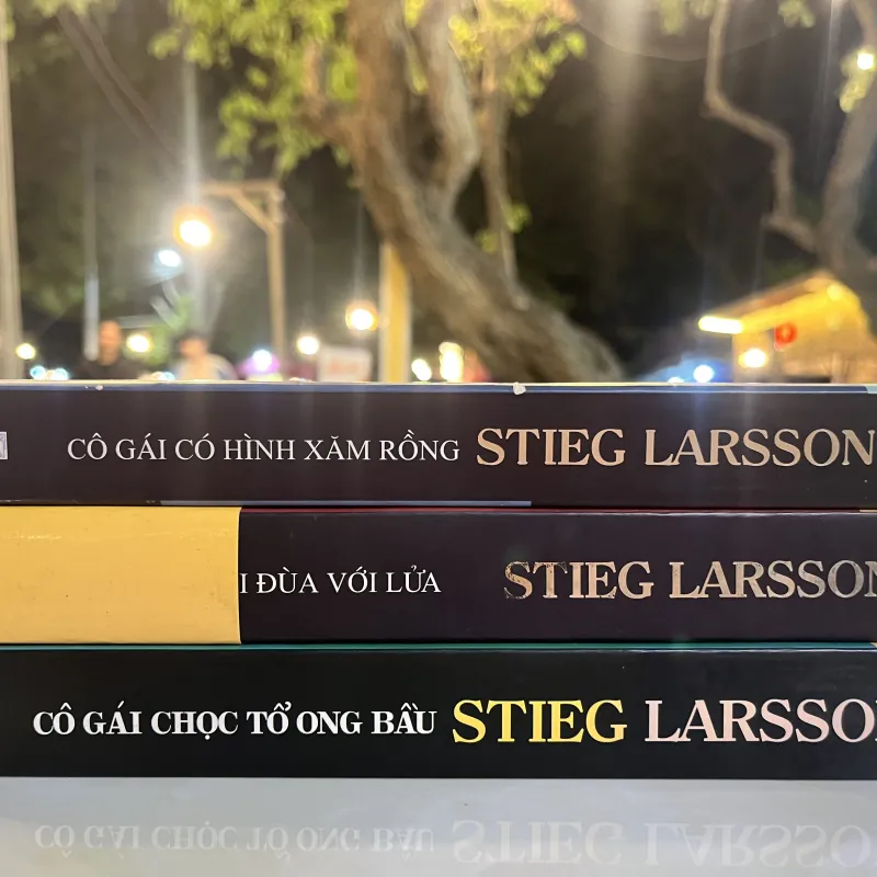 CÔ GÁI CÓ HÌNH XĂM RỒNG, CÔ GÁI CHỌC TỔ ONG BẦU, CÔ GÁI ĐÙA VỚI LỬA - STIEG LARSSON 1036102