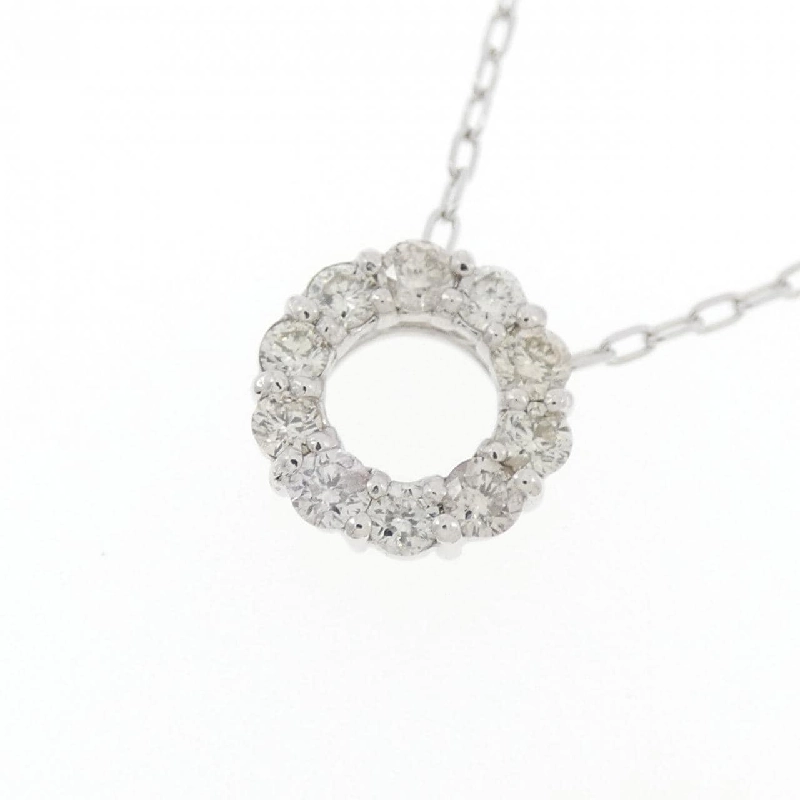 K18WG Dây chuyền kim cương 0.30CT - Hàng hiệu Chính hãng 861173