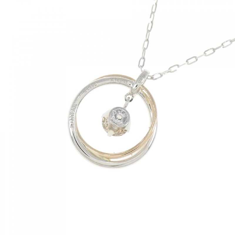 K18WG/K18PG Dây chuyền kim cương 0.30CT - Hàng hiệu Chính hãng 864286