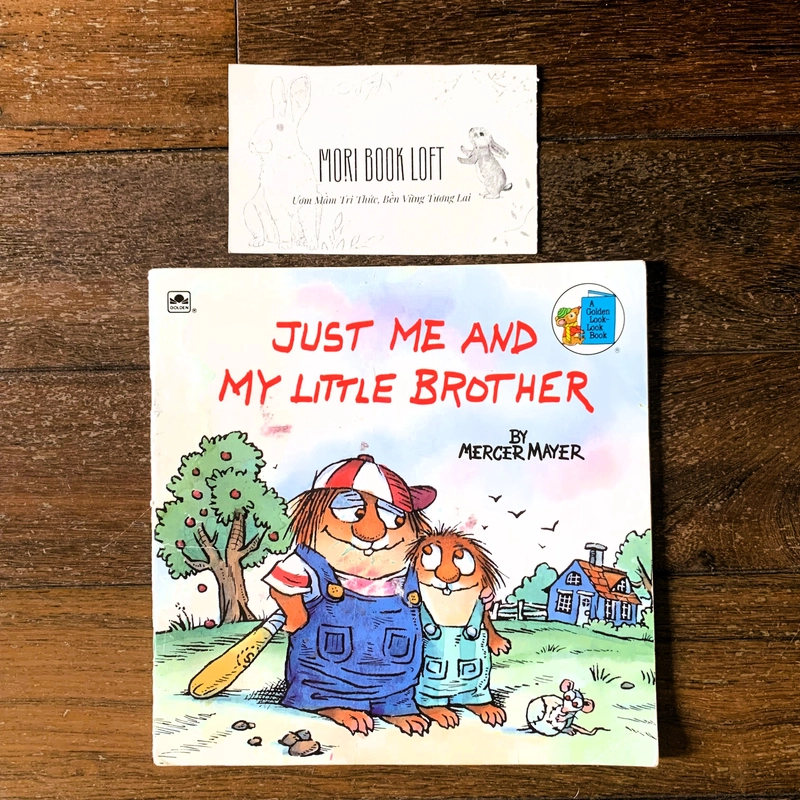 Sách ngoại văn Just Me and My Little Brother (Little Critter), Used, minh họa cổ điển 498069