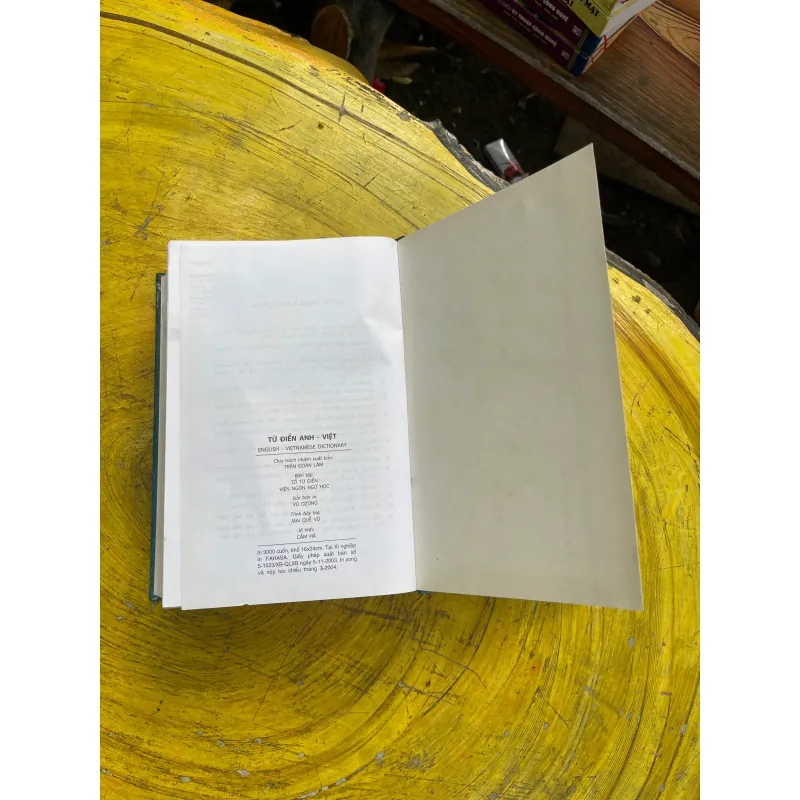 TỪ ĐIỂN ANH - VIỆT ENGLISH- VIETNAMESE DICTIONARY- VIỆN NGÔN NGỮ HỌC- NEW EDITION 731006