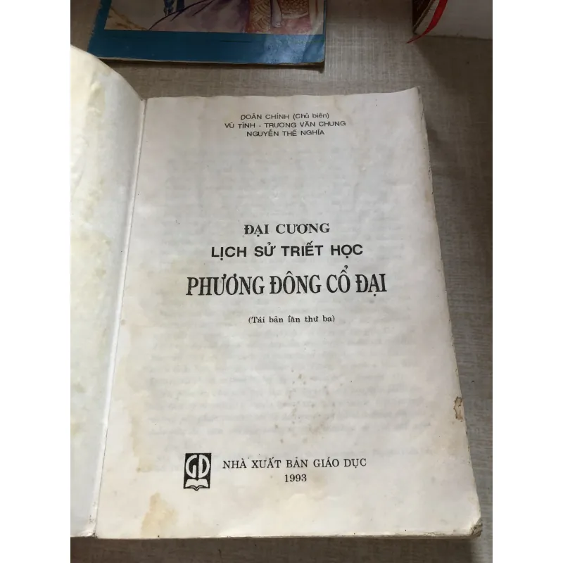 Đại cương lịch sử triết học phương Đông cổ đại 993291