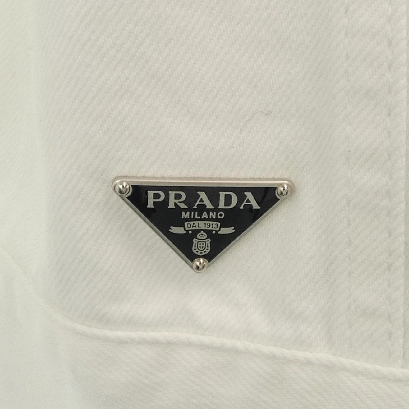 Áo khoác denim PRADA GEB227 S231 12PA - Hàng hiệu Chính hãng 890205