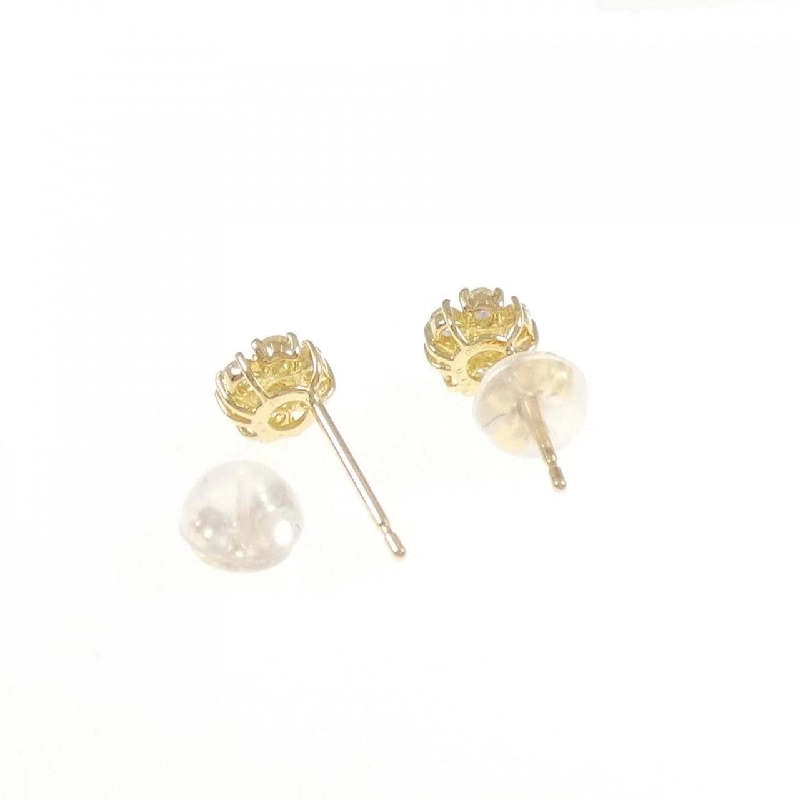 K18YG Bông tai kim cương 0.30CT - Hàng hiệu Chính hãng 869128