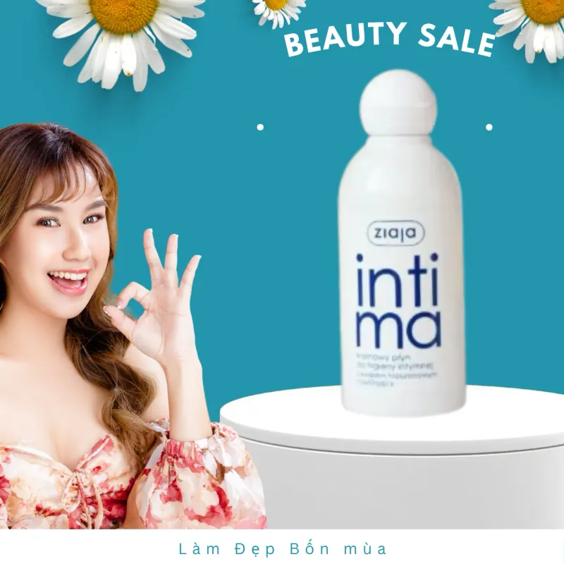 Dung dịch vệ sinh Ziaja Intima (xanh đậm) 200ml chính hãng nguyên tem 272868