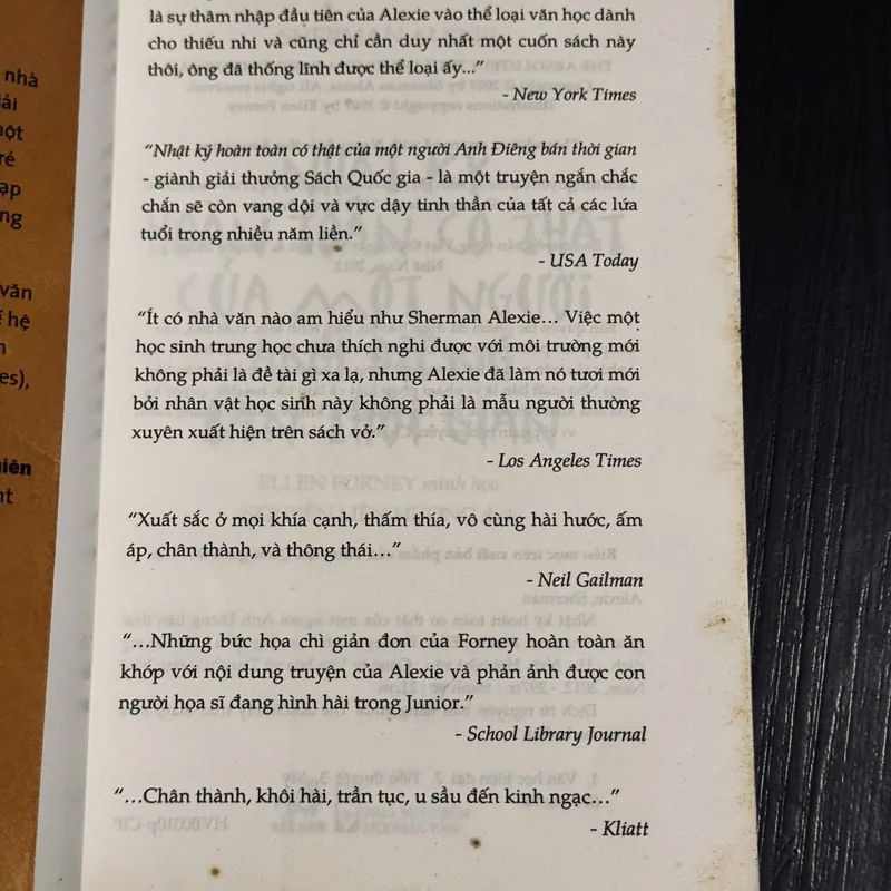 Nhật ký hoàn toàn có thật của một người Anh điêng bán thời gian 707170