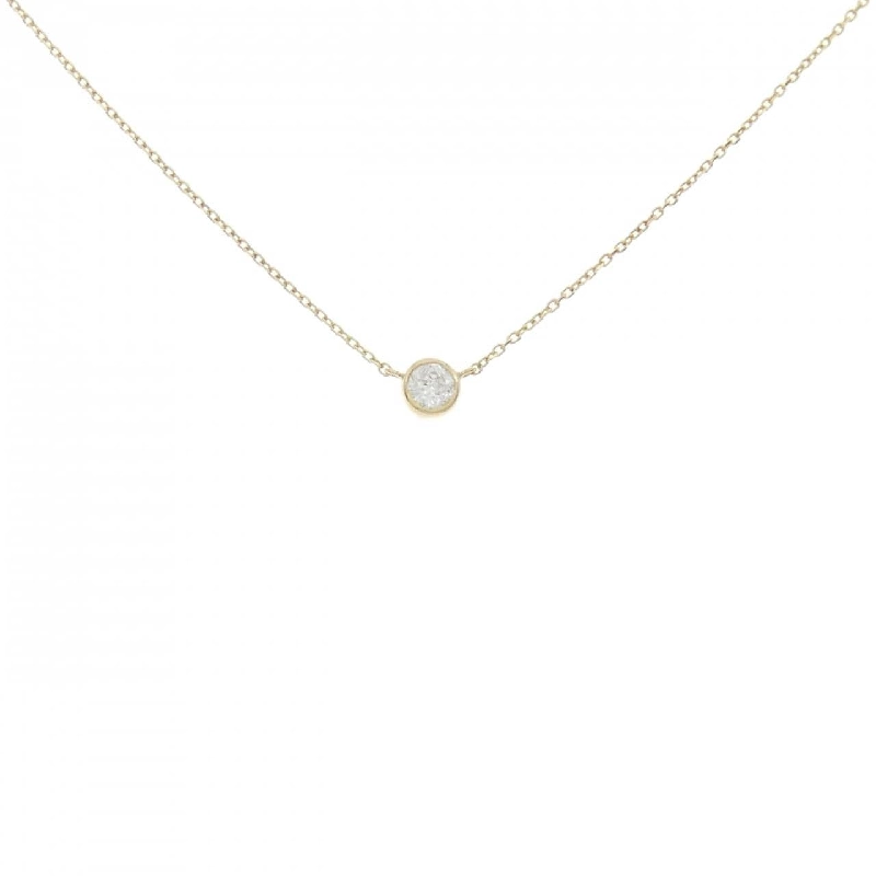 K18YG Solitaire Dây chuyền kim cương 0.177CT - Hàng hiệu Chính hãng 864524