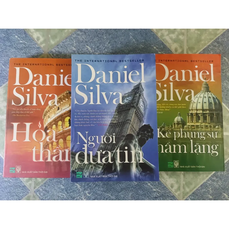 Hỏa Thần & Người đưa tin & Kẻ phụng sự thầm lặng - Daniel Silva 751487