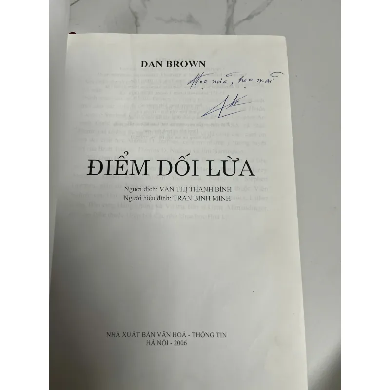 Điểm Dối Lừa - Dan Brown 991779
