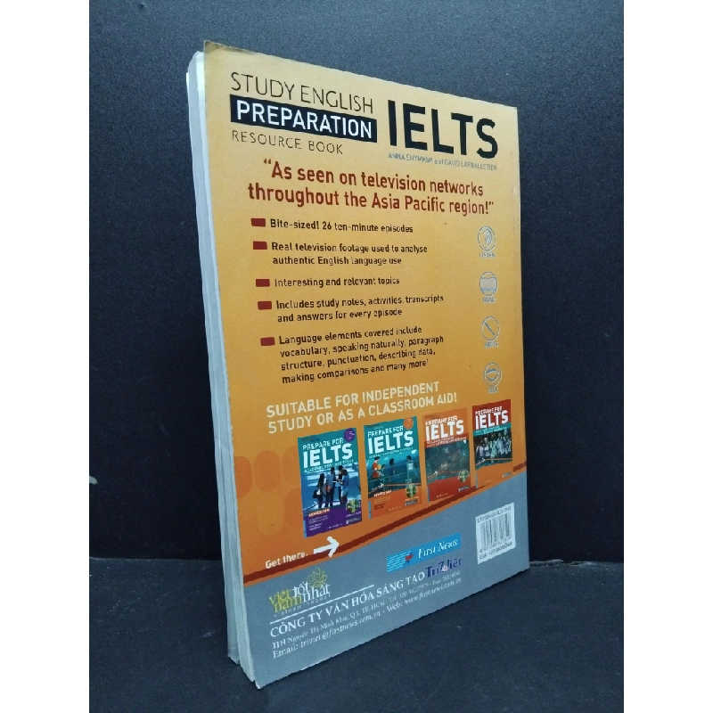 Study English Ielts Preparation mới 90% bẩn nhẹ có CD 2013 HCM2606 HỌC NGOẠI NGỮ 193179