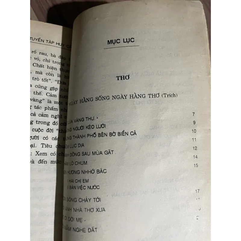 Huy cận, thơ và văn xuôi  708063