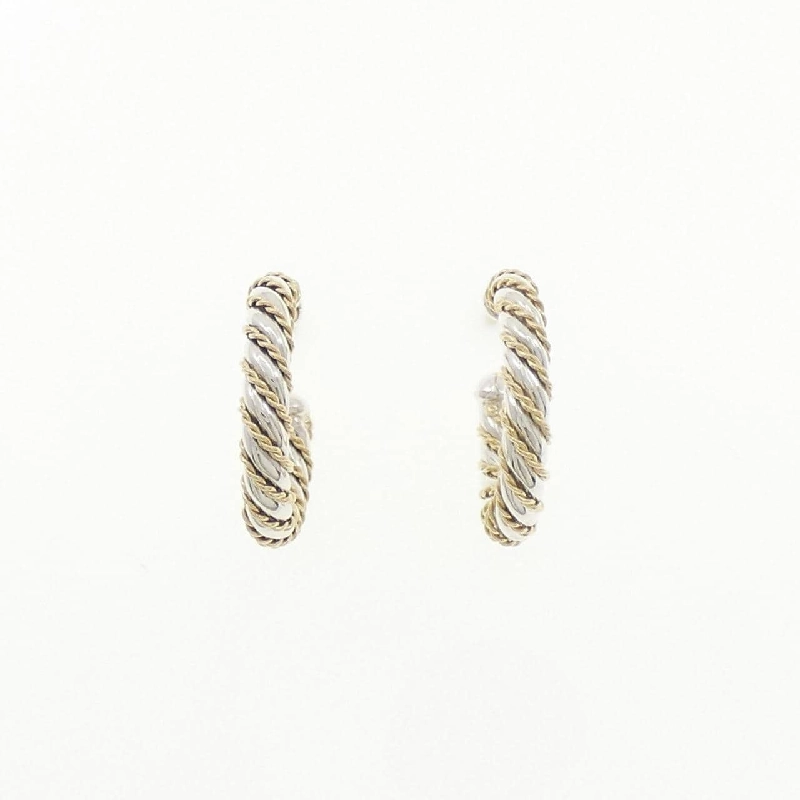 【Cổ điển】Bông tai Tiffany 925/750YG 665618