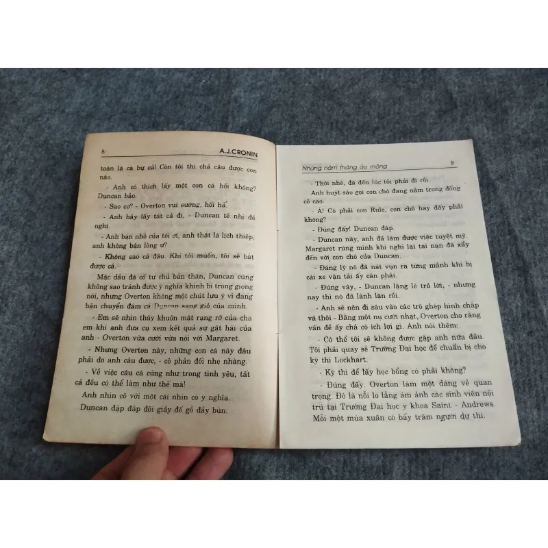 NHỮNG NĂM THÁNG ẢO MỘNG - A.J.CRONIL 574622