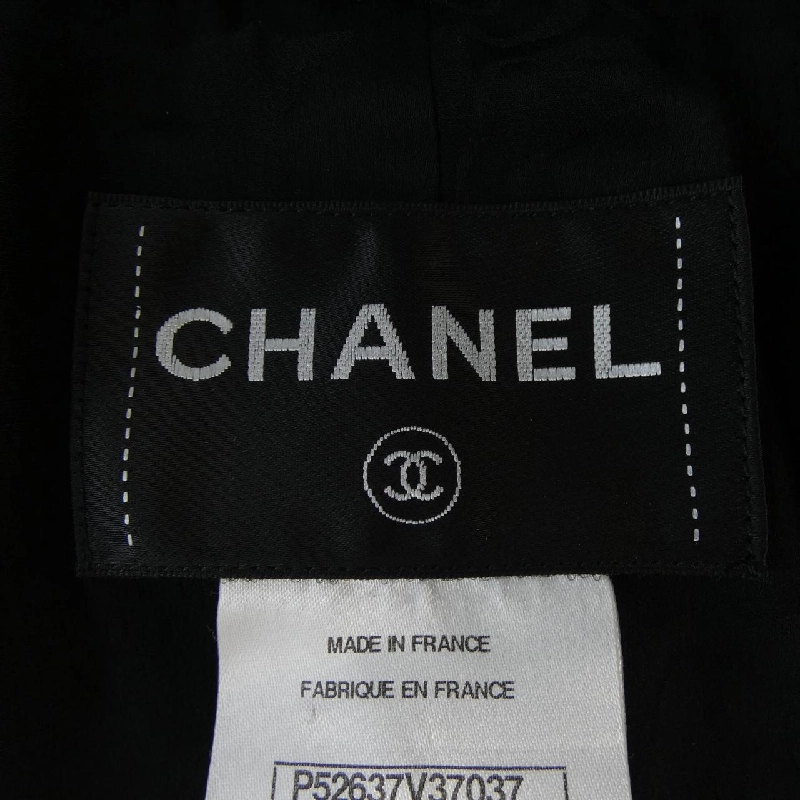 Áo khoác không cổ CHANEL P52637V37037 629590