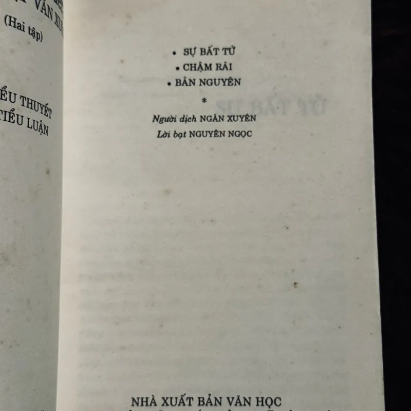 Combo 2c Milan Kundera  781668