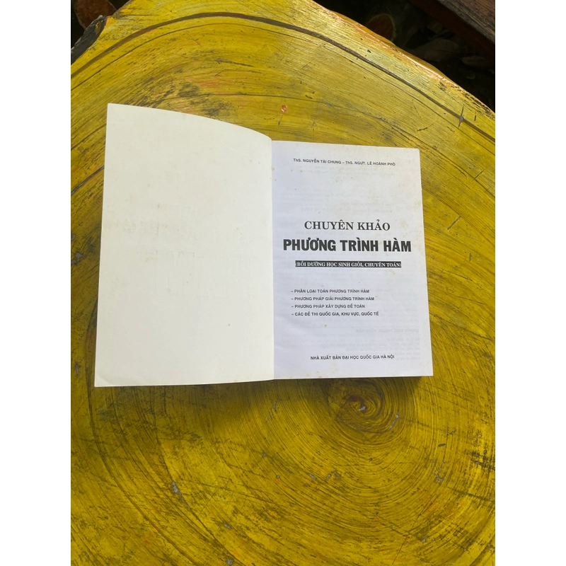 CHUYÊN KHẢO PHƯƠNG TRÌNH HÀM- NGUYỄN TÀI CHUNG- LÊ HOÀNH PHÒ 544154