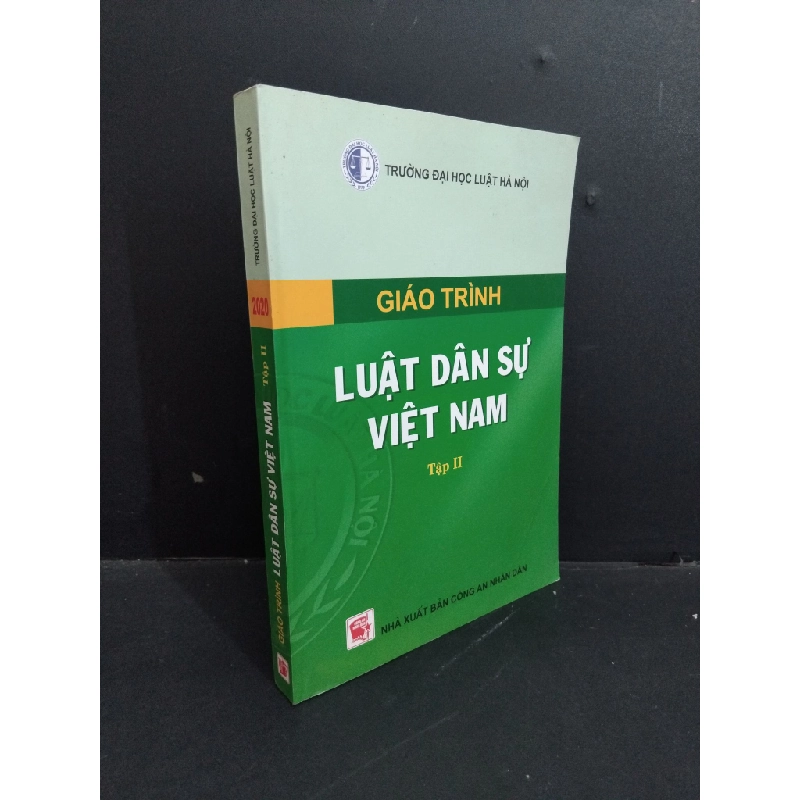 Giáo trình luật dân sự Việt Nam tập 2 mới 80% ố bẩn nhẹ 2020 HCM2811 GIÁO TRÌNH, CHUYÊN MÔN Oreka Blogmeo 368445