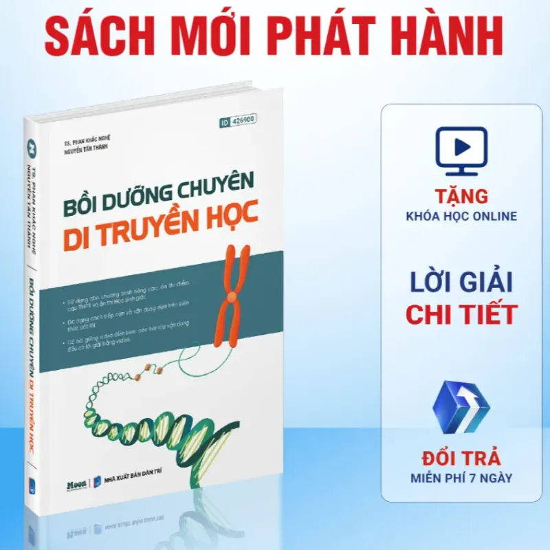 Sách 2026-Bồi dưỡng chuyên Di truyền học 795759