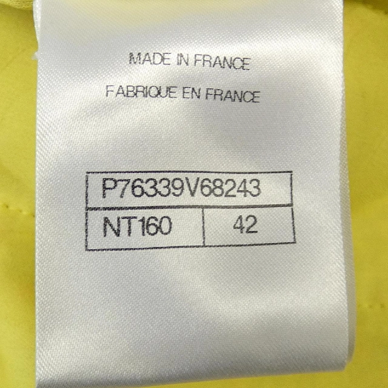 Áo khoác không cổ CHANEL P76339V68243 627202