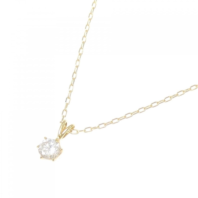 K18YG Dây chuyền kim cương - Hàng hiệu Authentic 858622