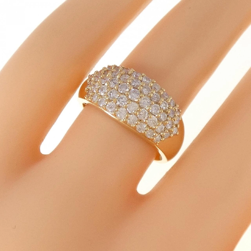 Nhẫn kim cương K18YG Pavé 1.00CT 673245