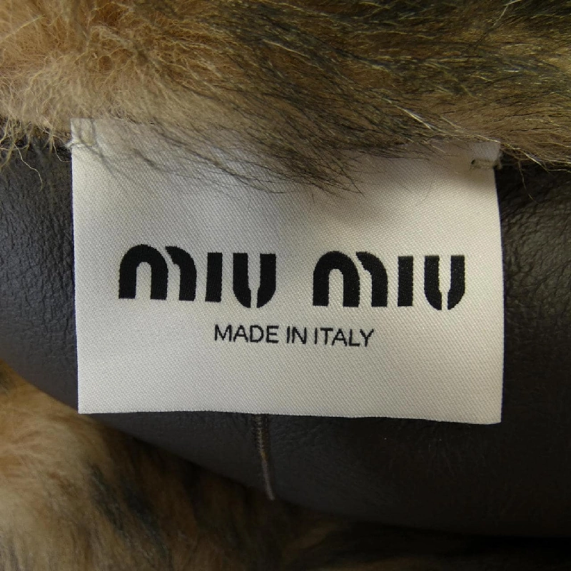 MIU MIU ÁO KHOÁC LÔNG CỪU DOUBLE-BREASTED MPG504 SFEO 1106 633694