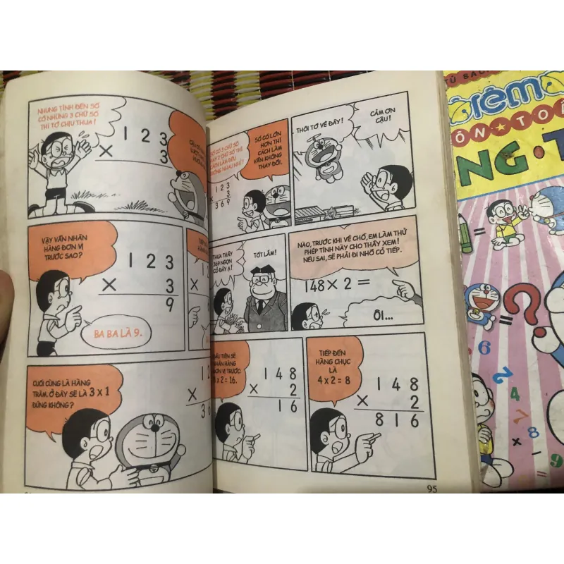 Doremon toán học - Doremon môn toán - combo 2c Nhân chia và Cộng trừ- đọc xuôi 1024122