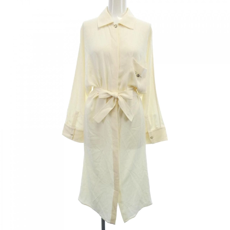 Đầm HERMES ROBE INSPIRATION CHEMISE 2H0540DC Chiffon - Hàng hiệu Chính hãng 814733