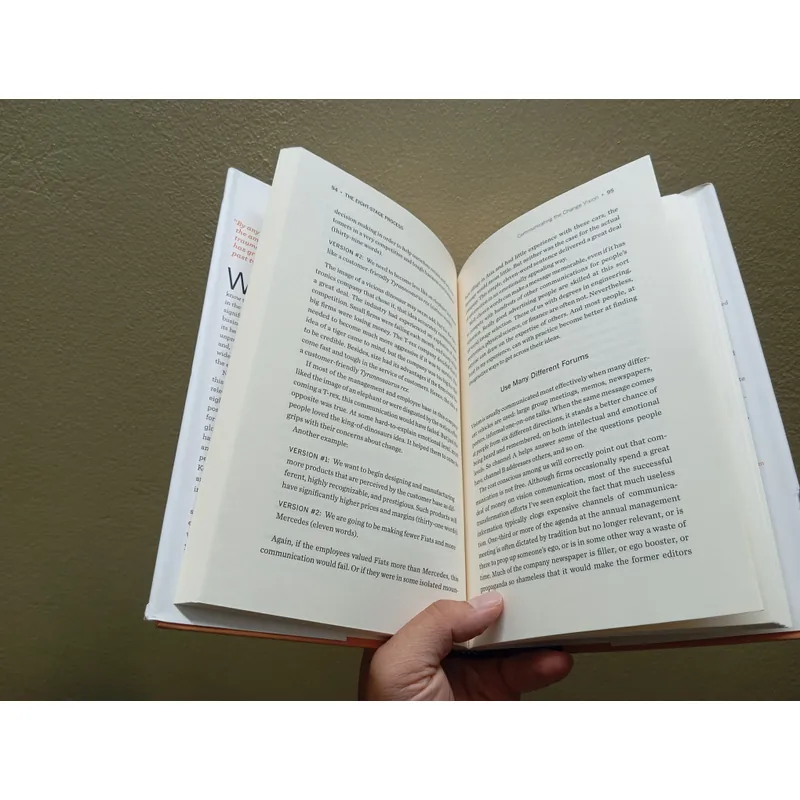 Leading change , sách ngoại văn tiếng Anh english book  729963