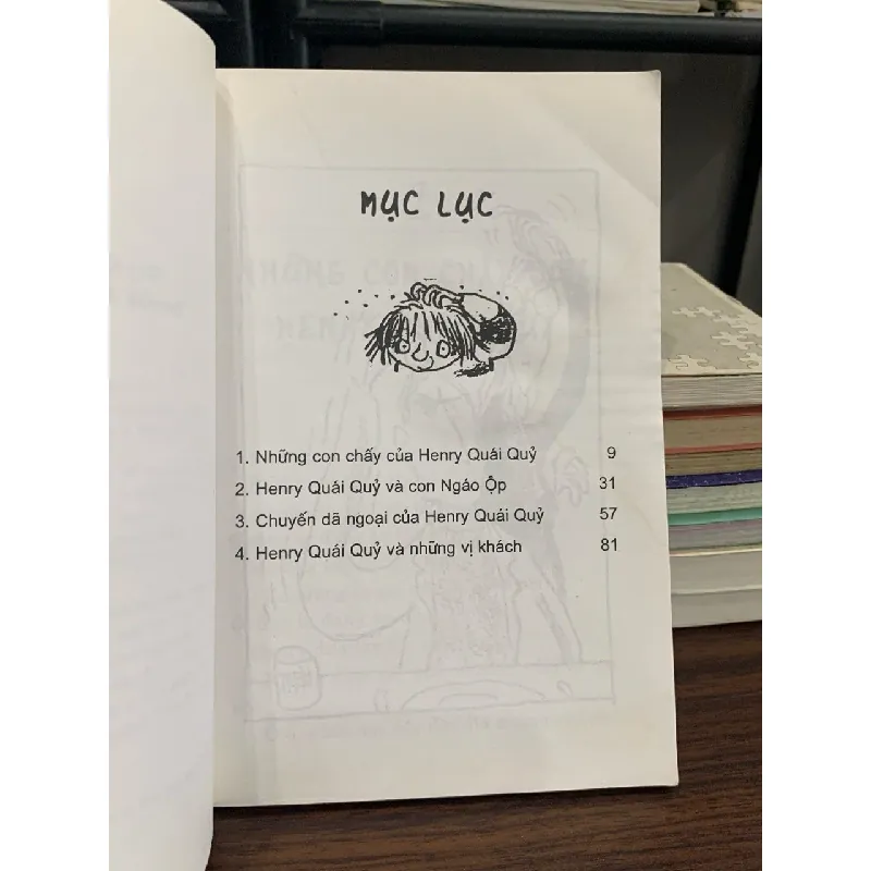 Henry quái quỷ và những con chấy- Francesca Simon 604180