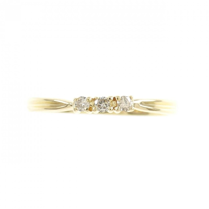 Nhẫn kim cương K18YG 0.05CT 672257
