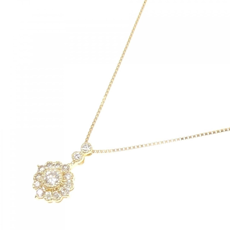 K18YG Dây chuyền kim cương 0.50CT - Hàng hiệu Chính hãng 863298