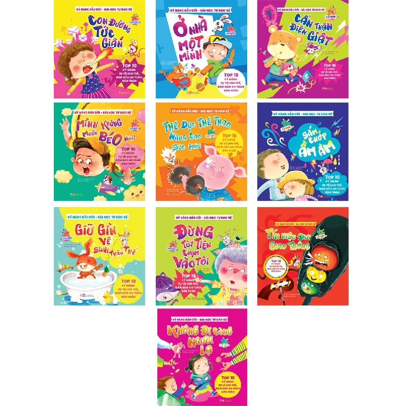 Kỹ năng đầu đời - Combo 10 cuốn - - LINHLANBOOKS - Sách Mẹ và bé Rebooks.vn 946460